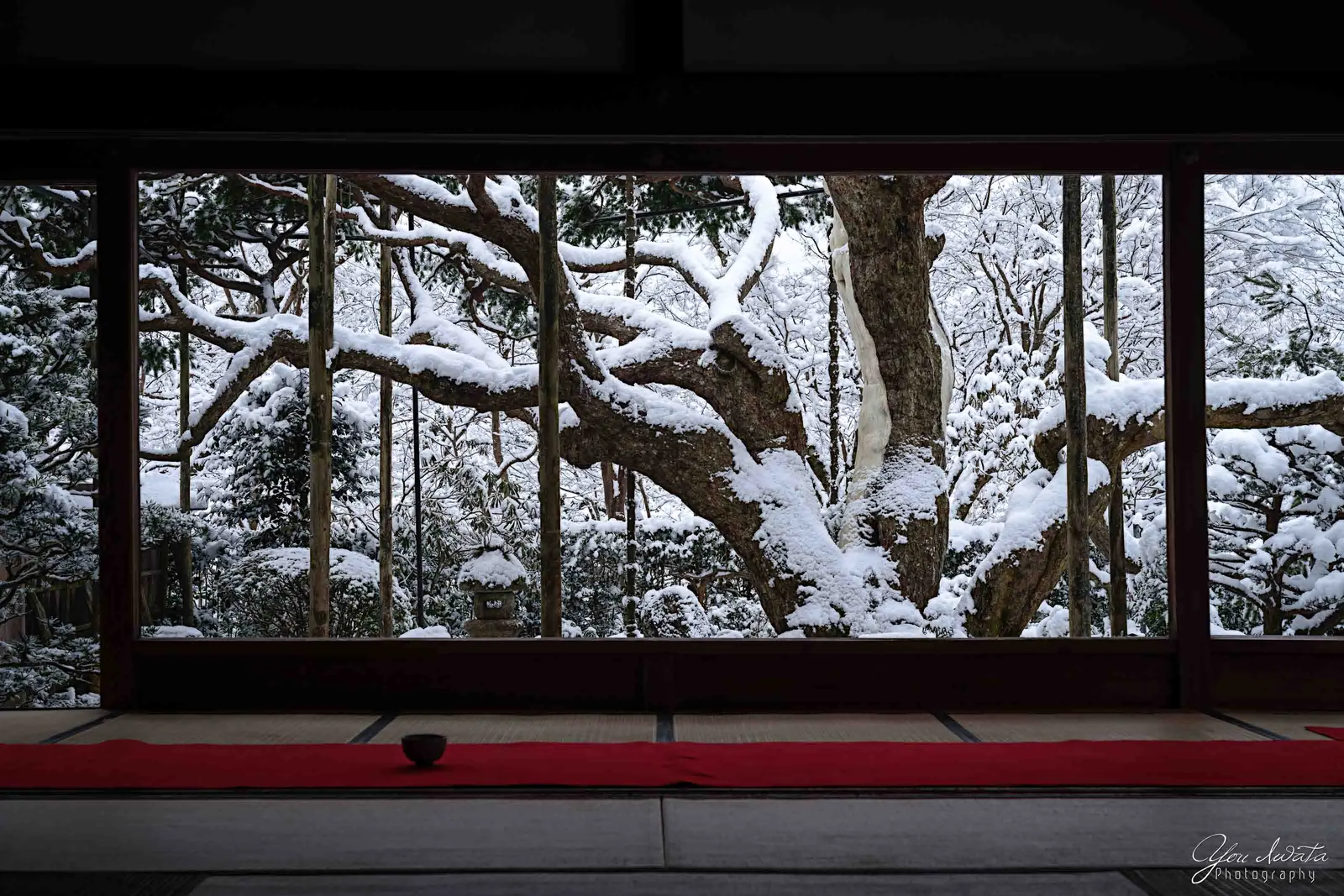 Tea by the Snow Window — 雪窓の茶